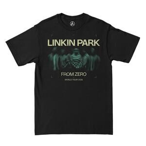 Linkin Park Unisex Adult   Linkin Park From Zero Blurry Portrait Tour Tee